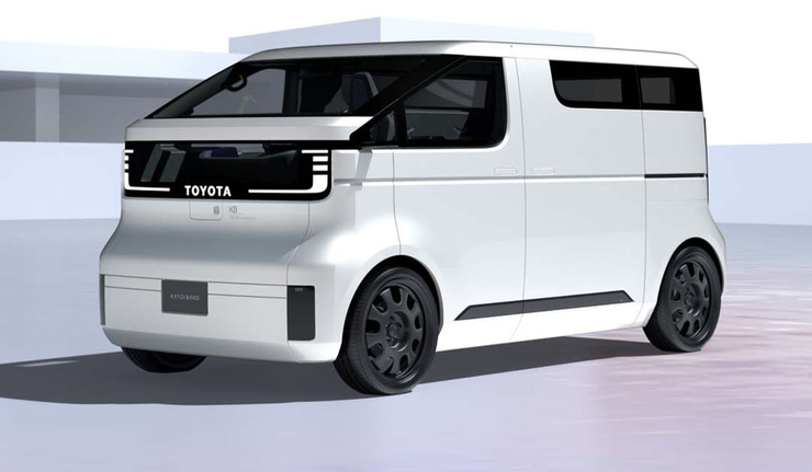トヨタのコンセプトモデル「KAYOIBAKO」正面