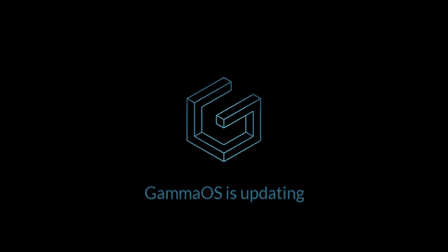麥克發現手邊沒有系統截圖，只好求其次放最近更新Gamma OS時發現的更新畫面