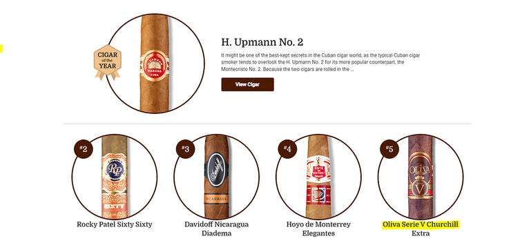 The Top 25 Cigars of 2022