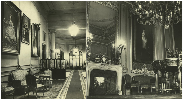 法魯克的宮殿，可以看到他當年使用的法式古典傢俱(來源：網路)