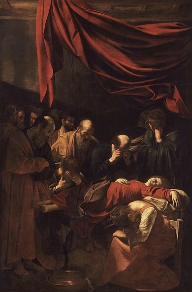聖母之死，卡拉瓦喬畫作