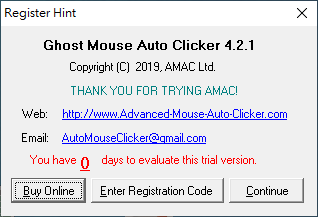 (2021.10更新)Ghost Mouse Auto Clicker 網路賺錢 被動收入 教學