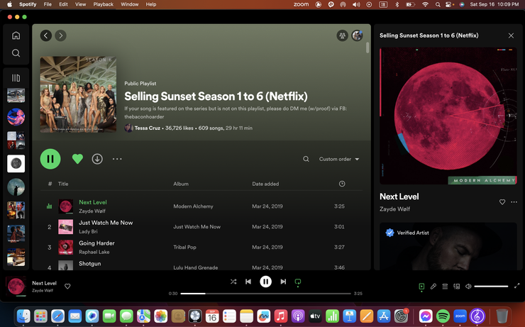 Spotify 還可以找到影集的系列音樂