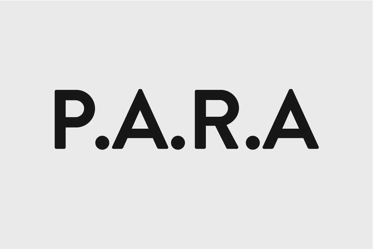 P.A.R.A 整理法