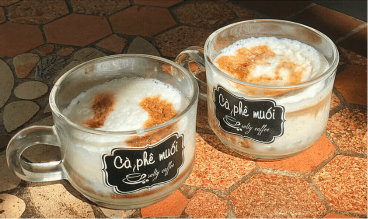 越南河內咖啡—鹽奶蓋咖啡（Cà phê muối）