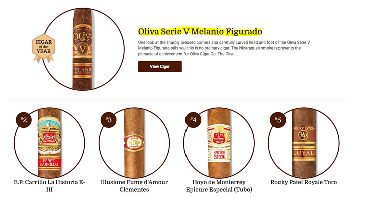 The Top 25 Cigars of 2014