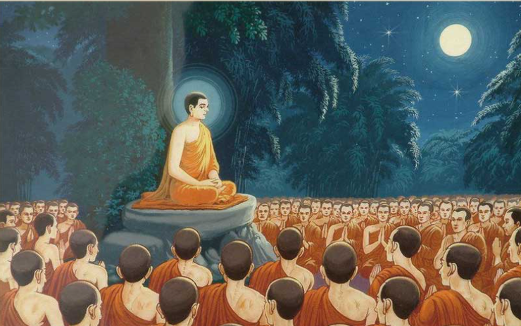 偉大 佛陀不可思議的大悲心，成為過去、未來諸佛的典範。