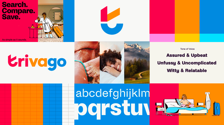 New Logo and Identity for Trivago by DesignStudio