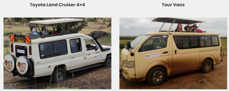 遊獵車種類(左:四輪傳動/右:休旅車改裝), 圖片出處: KITS官網