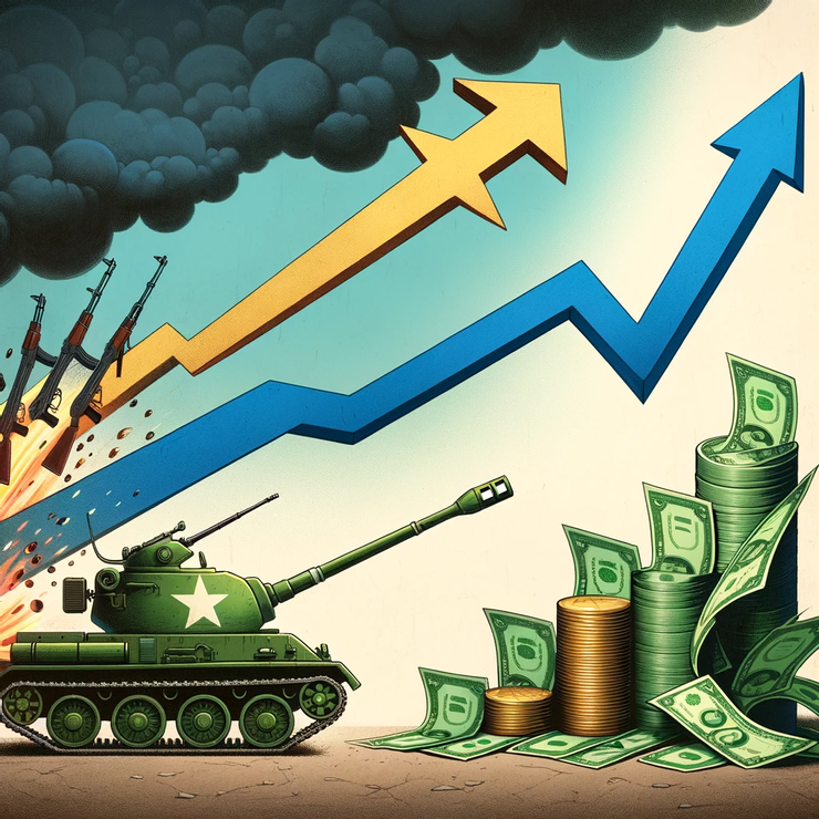 戰爭所使用的武器不再是熱兵器而是經濟