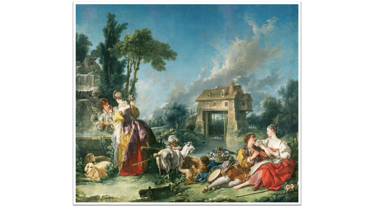 The Fountain of Love. 1785. François Boucher