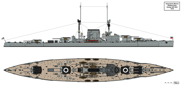 GK4541方案艦設計圖