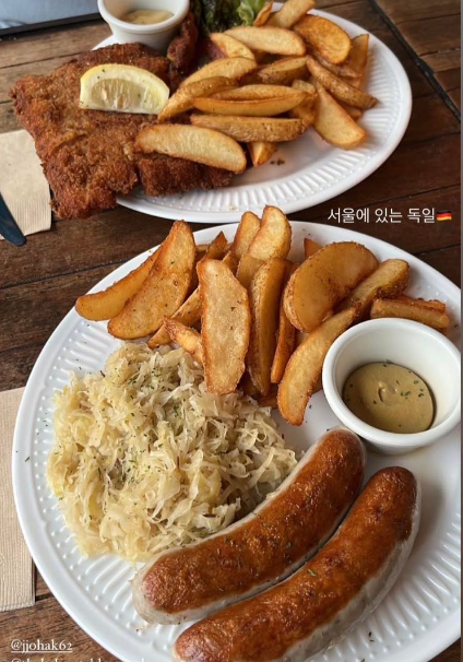 德國油煎香腸(bratwurst) | 圖片來源 The Baker's Table instagram