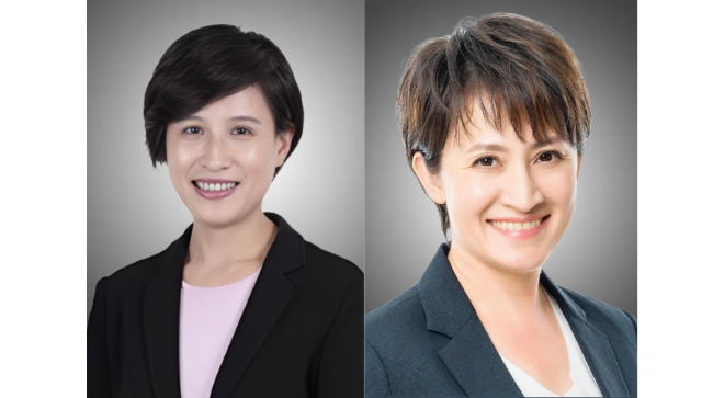 民進黨副總統可能人選：鄭麗君（左）、蕭美琴（右）（圖/維基百科）