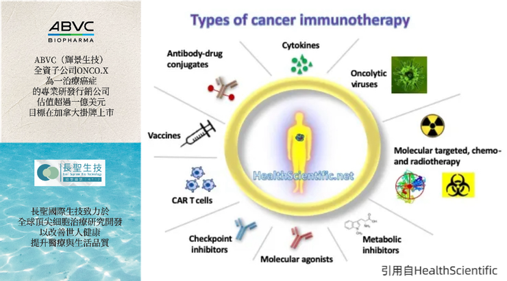 抗癌免疫療法，ONCO.X專司口服，長聖專攻幹細胞