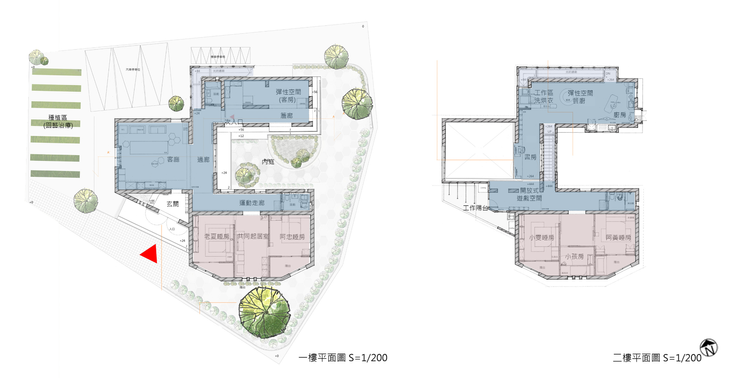 簡瑀儒，2017，《共生-金門養老村混居實驗住宅設計 》