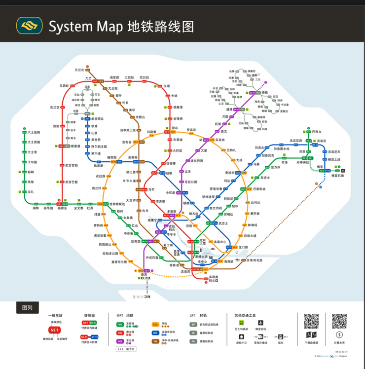 地鐵路線圖（中文版）
