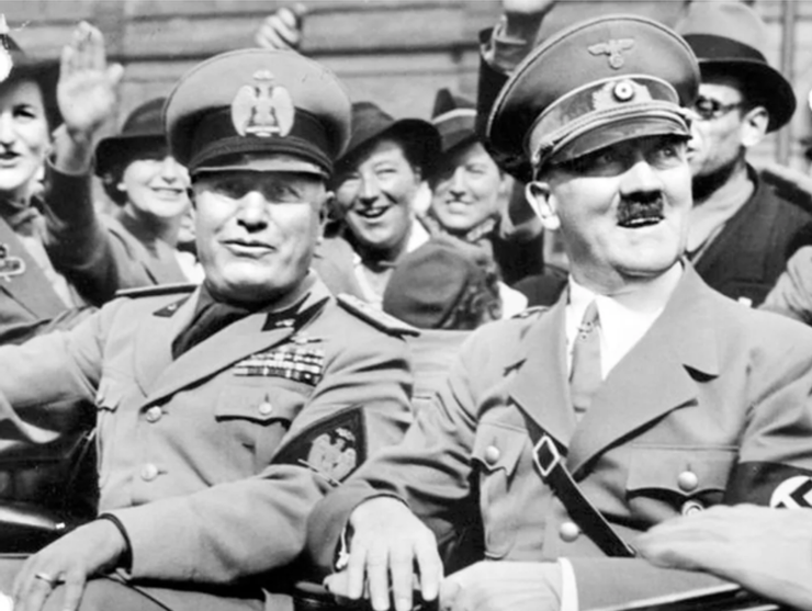 希特勒和墨索里尼（1934年）