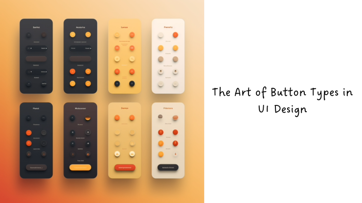 The Art of Button Types in UI Design