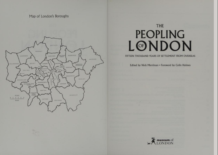 「在倫敦的人們」（The Peopling in London）展覽

（圖片來源：Internet Archive）