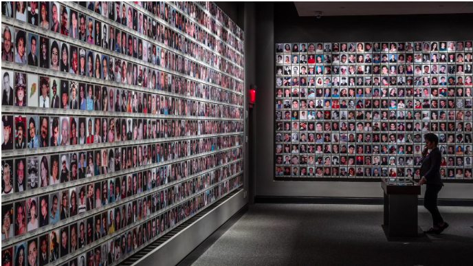 罹難者照片紀念牆（照片來源：官網）