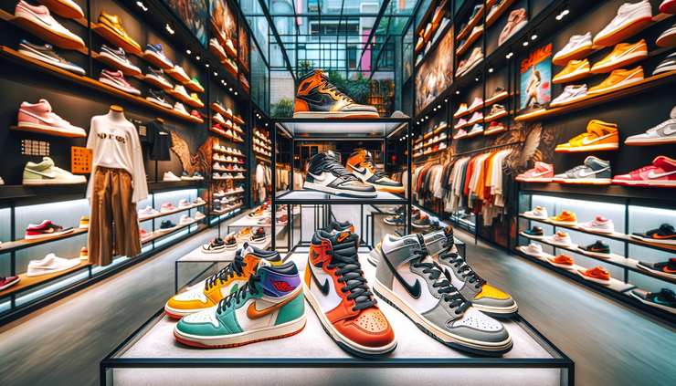 探索台中的潮流鞋店：Air Jordan 1 和 Nike Dunk Low 的時尚殿堂