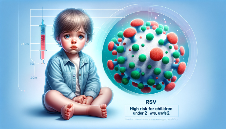 RSV 對於兩歲以下幼兒影響更大