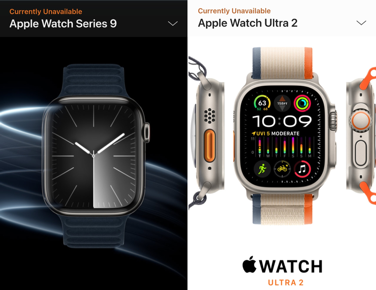 Apple stops selling two Apple Watch models 