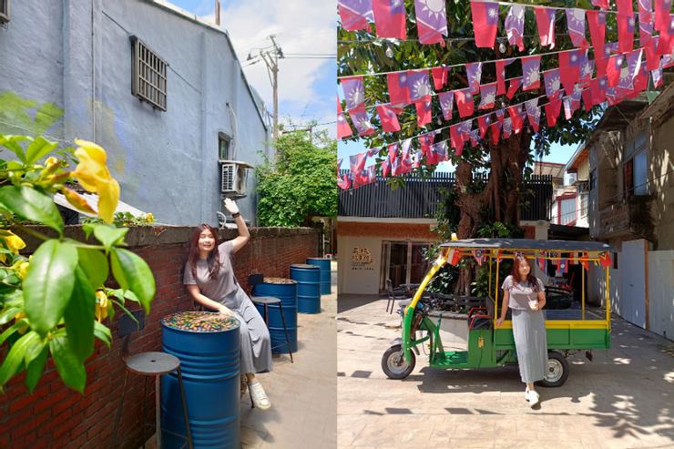【桃園平鎮】忠貞新村文化園區/異域故事館(記得要預約導覽參觀 忠貞新村的各角落美照,可以拍出異域、文青風情。