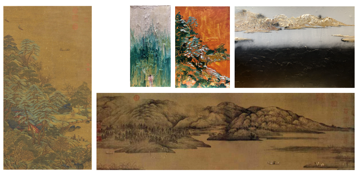 蔡狄穎─透過古人山水作品，重新詮釋現當代的繪畫創作