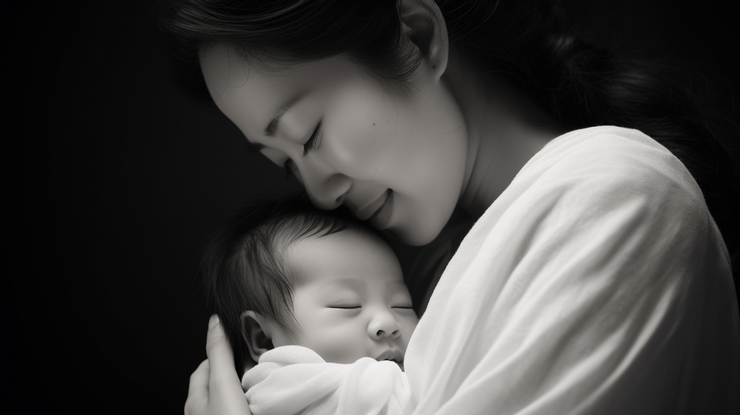 母嬰綁定有助於寶寶的情感安全感，也能促進母乳的分泌。