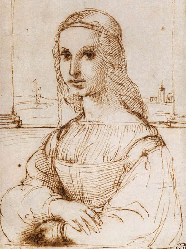 拉斐爾的《蒙娜麗莎》（1505年），現保存於羅浮宮。