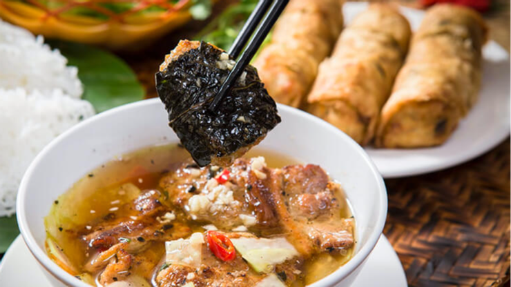 越南河內美食—炭烤豬肉米線