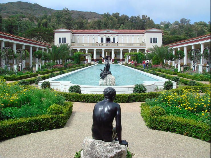 Getty Villa（圖片來源：維基百科）