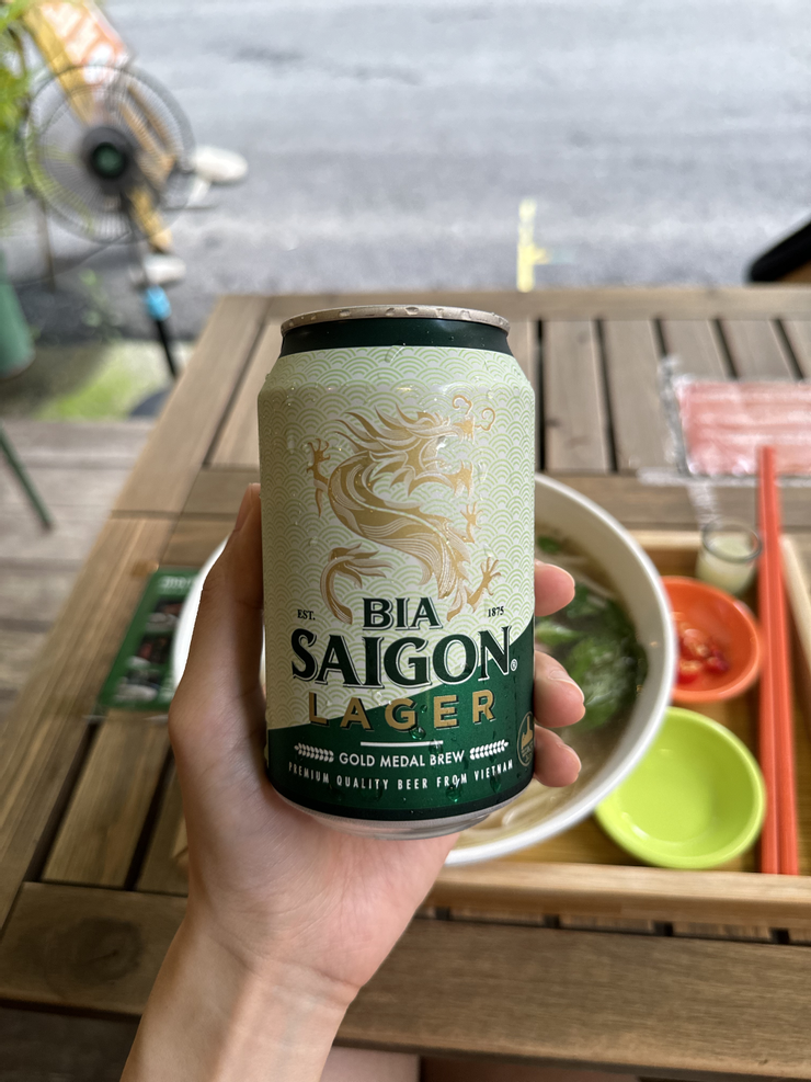 西貢啤酒，味似黑麥汁