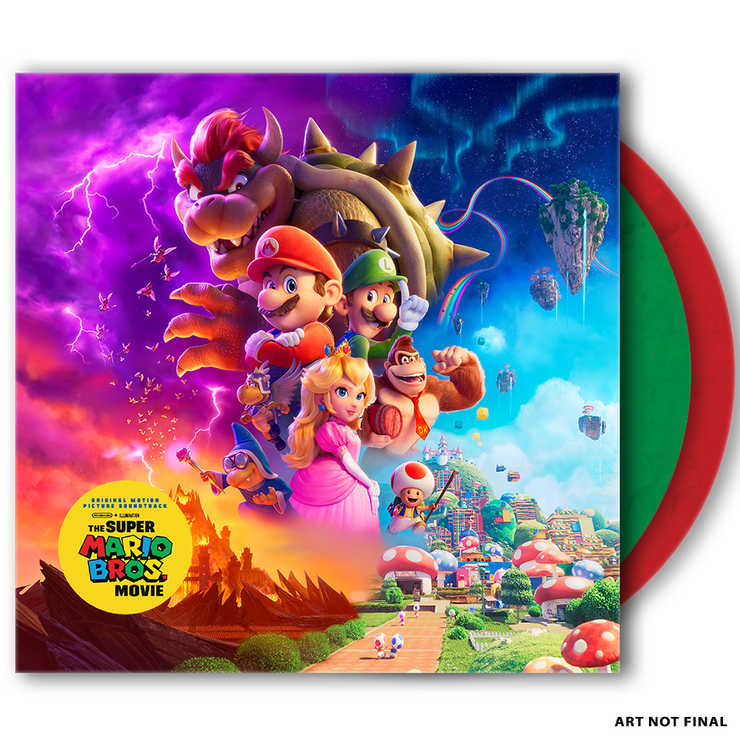 [開放版] The Super Mario Bros. Movie Soundtrack (2LP) [紅 & 綠]