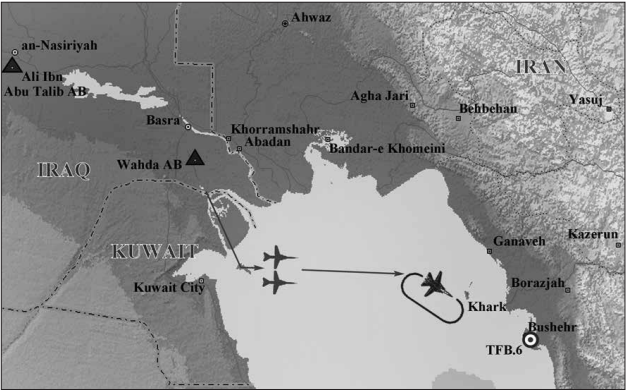 在兩伊戰爭期間科威特和伊拉克維持緊密關係,在伊拉克缺錢時科威特提供了貸款,在伊拉克失去出海口時科威特讓伊拉克借用他們的港口與設備,當伊拉克需要利用法赫德線打擊伊朗航運時科威特也默許伊拉克借道他們的領空。這些行為非但沒有換來感激,反而對於伊拉克在1990年的入侵提供了不少便利。