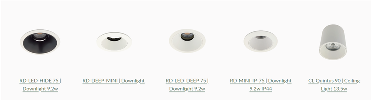 Examples Of General Lighting Products-TJ2 Lighting