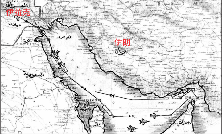 在伙伴加油技術成熟後,伊拉克可以多次空中加油讓幻象空襲遠至霍姆茲海峽的目標,將整段波斯灣海岸都變成前線;而伊朗防空系統與戰鬥機因為過長的防線變成十防九空,到處是漏洞。