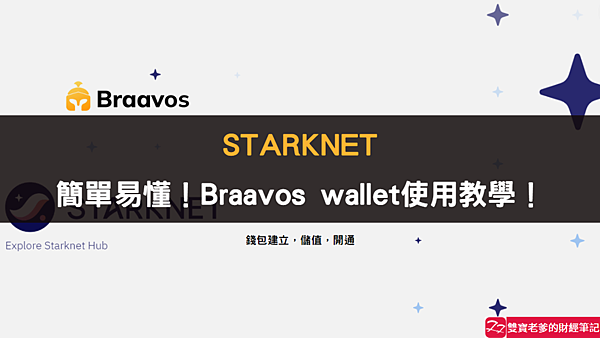 StarkNet｜如何使用Braavos錢包?入金/儲值/開通錢包+Layerswap教學