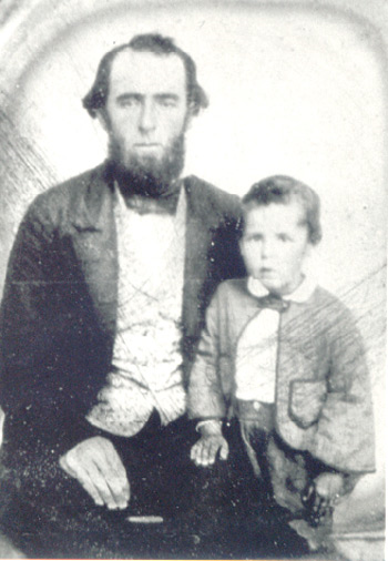 尚年幼的哈利。（1870年）
