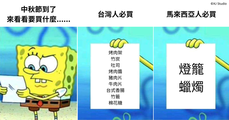 台灣 vs. 馬來西亞：中秋必買清單