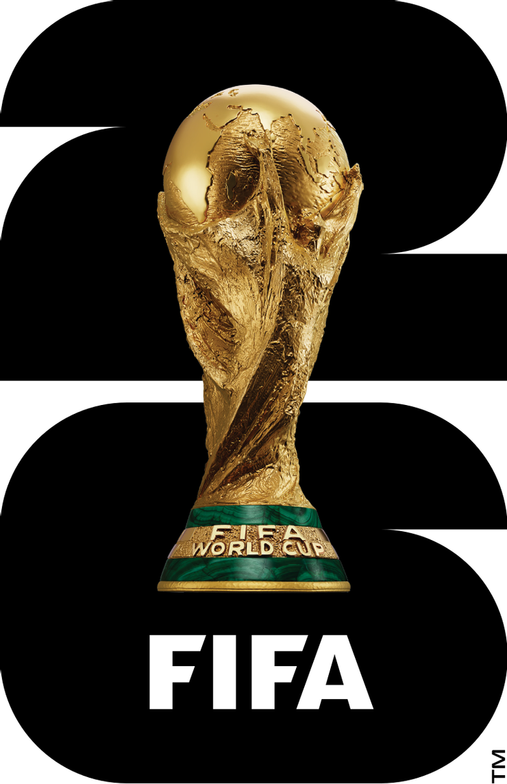 FIFA2026官方標誌有一個冠軍杯