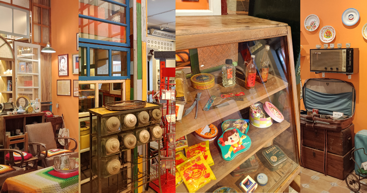 【桃園平鎮】忠貞新村文化園區/異域故事館(記得要預約導覽參觀 空間裡的電視還有互動設計,可以拍攝有趣短片唷!