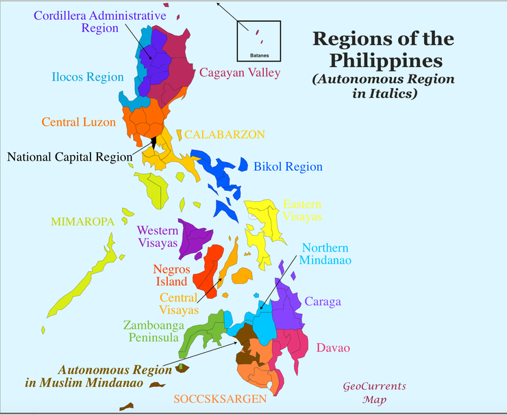 Ilocos和Visaya其實有點像「戰南北」，但更多的是Ilocos單方面不喜歡Visaya