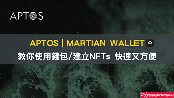 Aptos生態｜使用Martian wallet 快速建立NFT 註冊教學(測試網)