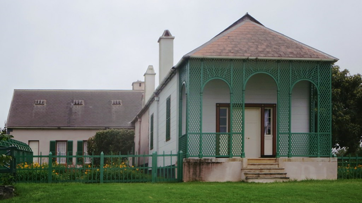 拿破崙在勝赫勒拿島上的朗伍德別墅，現今仍保存良好