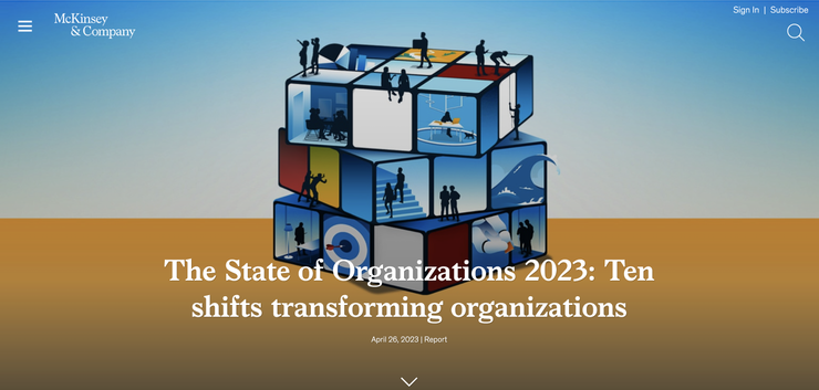 《2023年組織狀態報告：十大變革趨勢》