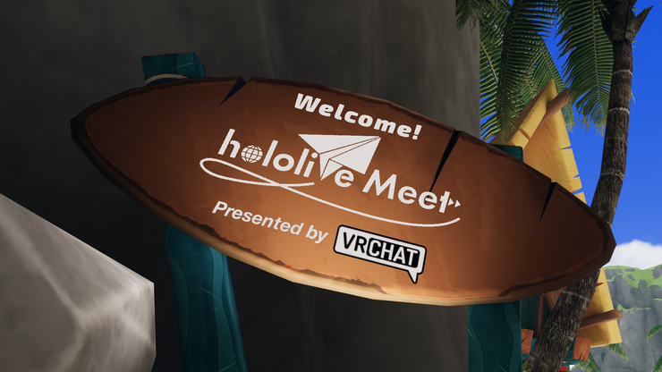 HoloLive Meet VRchat線上會場