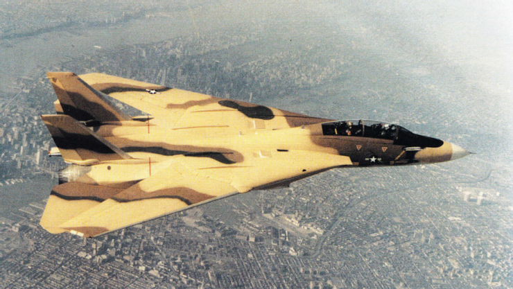 伊朗的第一架熊貓,序列號3-6001,注意此時仍使用美軍標誌。這架熊貓經歷了革命與兩伊戰爭,直到如今仍在服役。